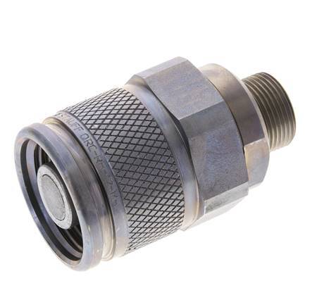 Steel Hydraulic Coupling Plug 16 mm S Cutting Ring ISO 14540/8434-1 D M36 x 3