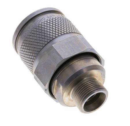 Steel Hydraulic Coupling Plug 16 mm S Cutting Ring ISO 14540/8434-1 D M36 x 3