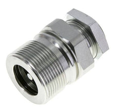 Acero EDBRO Acoplamientos roscados G 1 pulgada Rosca hembra Mitad fija D 54 mm