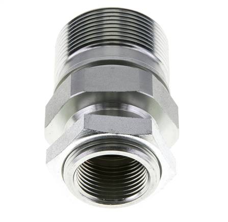 Acero EDBRO Acoplamientos roscados G 1 pulgada Rosca hembra Mitad fija D 54 mm