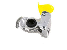 Acoplamiento Gladhand de aluminio amarillo de control M16x1,5 rosca hembra DIN 74342