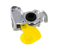 Acoplamiento Gladhand de aluminio amarillo de control M16x1,5 rosca hembra DIN 74254