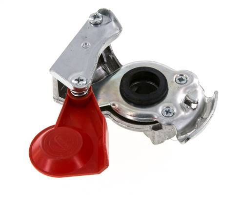 Suministro Acoplamiento Gladhand de aluminio rojo M22x1,5 rosca hembra DIN 74342