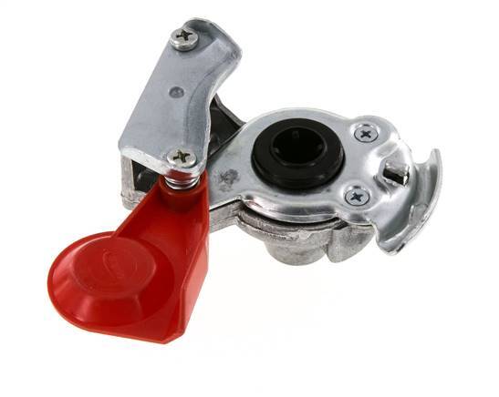 Suministro Acoplamiento Gladhand de aluminio rojo M16x1,5 rosca hembra DIN 74254