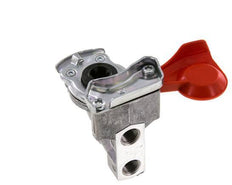 Suministro Acoplamiento Gladhand de aluminio rojo 2 x M16x1,5 rosca hembra DIN 74254