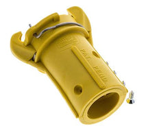 Acoplamiento para chorro de arena 19x33 mm Conexión de manguera Acoplamiento de nylon Longitud 110 mm