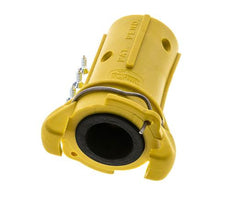 Acoplamiento para chorro de arena 19x33 mm Conexión de manguera Acoplamiento de nylon Longitud 110 mm