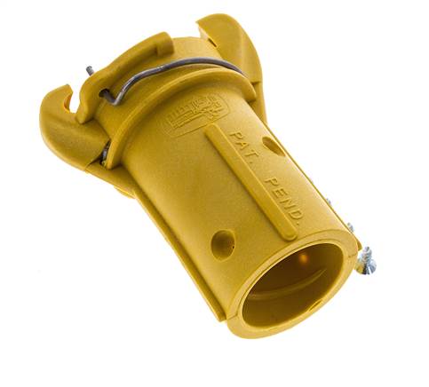Acoplamiento para chorro de arena 25x39 mm Conexión de manguera Acoplamiento de nylon Longitud 110 mm