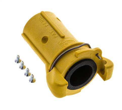 Acoplamiento para chorro de arena 25x39 mm Conexión de manguera Acoplamiento de nylon Longitud 110 mm