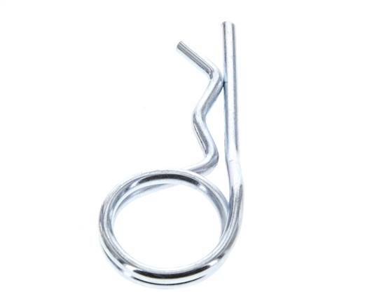 Acoplamiento para chorro de arena 3 mm Clip de seguridad DIN 11024 [10 Piezas]