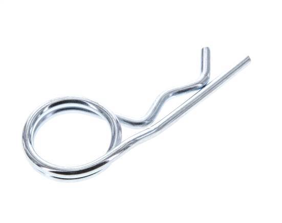 Acoplamiento para chorro de arena 3 mm Clip de seguridad DIN 11024 [10 Piezas]