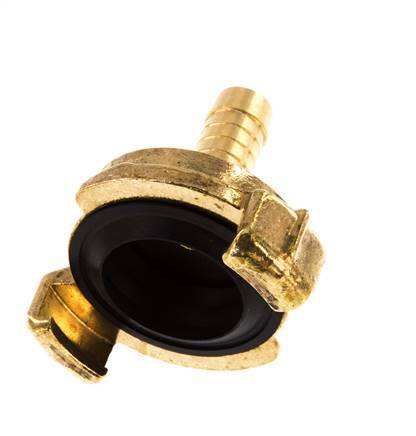 Acoplamiento de latón para manguera GEKA de 10 mm [2 piezas]