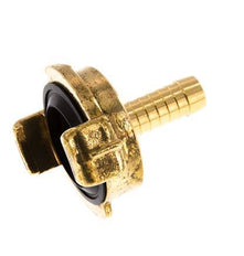 Acoplamiento de latón para manguera GEKA de 10 mm [2 piezas]