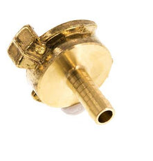 Acoplamiento de latón para manguera GEKA de 10 mm [2 piezas]