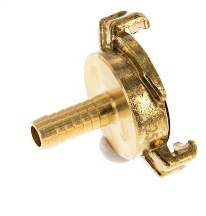 Acoplamiento de latón para manguera GEKA de 10 mm [2 piezas]