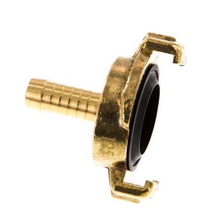 Acoplamiento de latón para manguera GEKA de 10 mm [2 piezas]