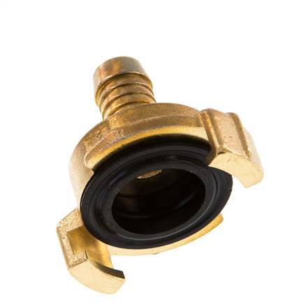 Acoplamiento de latón para manguera GEKA de 13 mm (1/2'') [2 piezas]