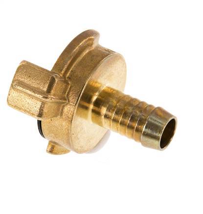 Acoplamiento de latón para manguera GEKA de 13 mm (1/2'') [2 piezas]