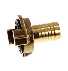 Acoplamiento de latón para manguera GEKA de 19 mm (3/4'') [2 piezas]