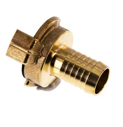 Acoplamiento de latón para manguera GEKA de 19 mm (3/4'') [2 piezas]