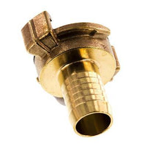 Acoplamiento de latón para manguera GEKA de 19 mm (3/4'') [2 piezas]