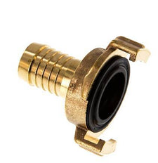 Acoplamiento de latón para manguera GEKA de 19 mm (3/4'') [2 piezas]
