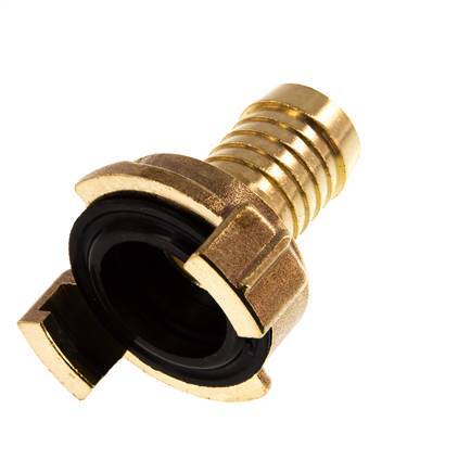 Acoplamiento de latón para manguera GEKA de 19 mm (3/4'') [2 piezas]