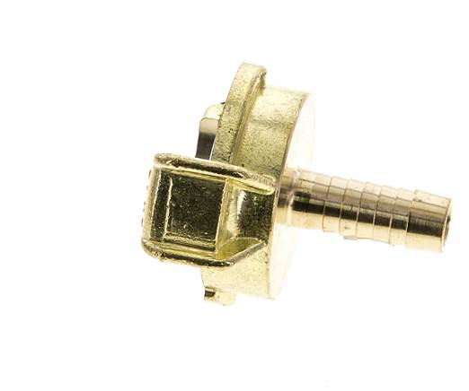 acoplamiento de latón para manguera GEKA de 10 mm KTW