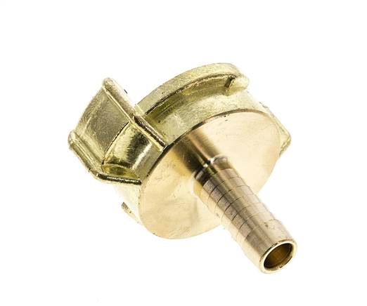 acoplamiento de latón para manguera GEKA de 10 mm KTW