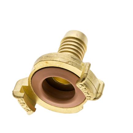 acoplamiento de latón para manguera GEKA de 16 mm (5/8'') KTW