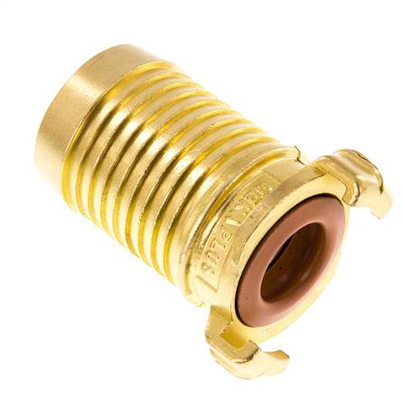acoplamiento de latón para manguera GEKA de 38 mm (1 1/2'') KTW