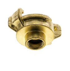 acoplamiento de latón para manguera de jardín GEKA hembra de 3/8'' KTW