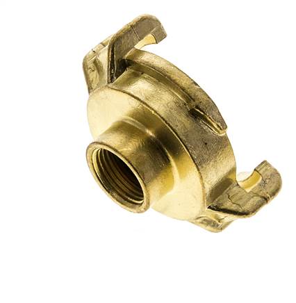 acoplamiento de latón para manguera de jardín GEKA hembra de 3/8'' KTW