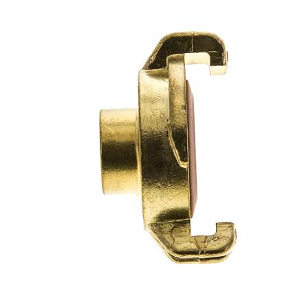 acoplamiento de latón para manguera de jardín GEKA hembra de 3/8'' KTW