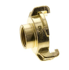 acoplamiento de latón para manguera de jardín GEKA hembra de 1/2'' KTW