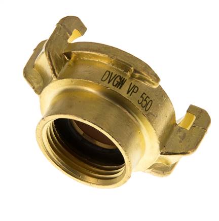 acoplamiento de latón de 3/4'' hembra para manguera de jardín GEKA KTW