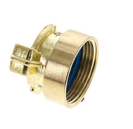acoplamiento de latón para manguera de jardín GEKA de 1 1/4'' hembra KTW