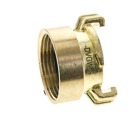 acoplamiento de latón para manguera de jardín GEKA de 1 1/4'' hembra KTW