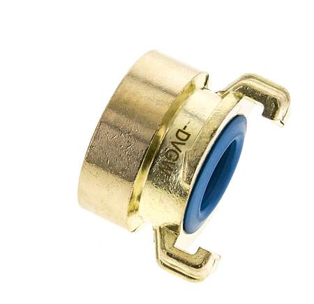 acoplamiento de latón para manguera de jardín GEKA de 1 1/4'' hembra KTW