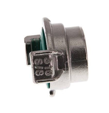 acoplamiento de acero inoxidable para manguera de jardín GEKA de 3/4'' hembra