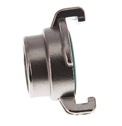 acoplamiento de acero inoxidable para manguera de jardín GEKA de 3/4'' hembra