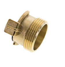 acoplamiento de latón para manguera de jardín GEKA de 1 1/4'' macho
