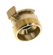 acoplamiento de latón para manguera de jardín GEKA de 1 1/4'' macho