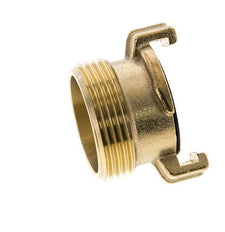 acoplamiento de latón para manguera de jardín GEKA de 1 1/4'' macho
