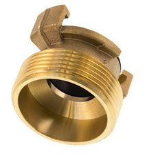 acoplamiento de latón para manguera de jardín GEKA de 1 1/2'' macho