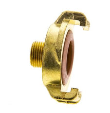 acoplamiento de latón para manguera de jardín GEKA macho de 3/8'' KTW