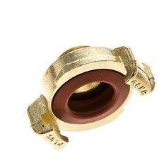 acoplamiento de latón para manguera de jardín GEKA macho de 1/2'' KTW
