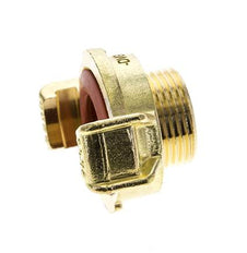 acoplamiento de latón para manguera de jardín GEKA macho de 3/4'' KTW