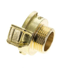 acoplamiento de latón para manguera de jardín GEKA macho de 3/4'' KTW