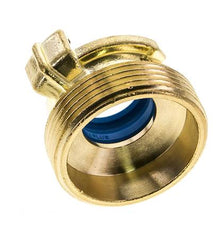 acoplamiento de latón para manguera de jardín GEKA de 1 1/2'' macho KTW